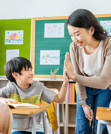 คุณครูของนักเรียนที่เป็นโรคสมาธิสั้น